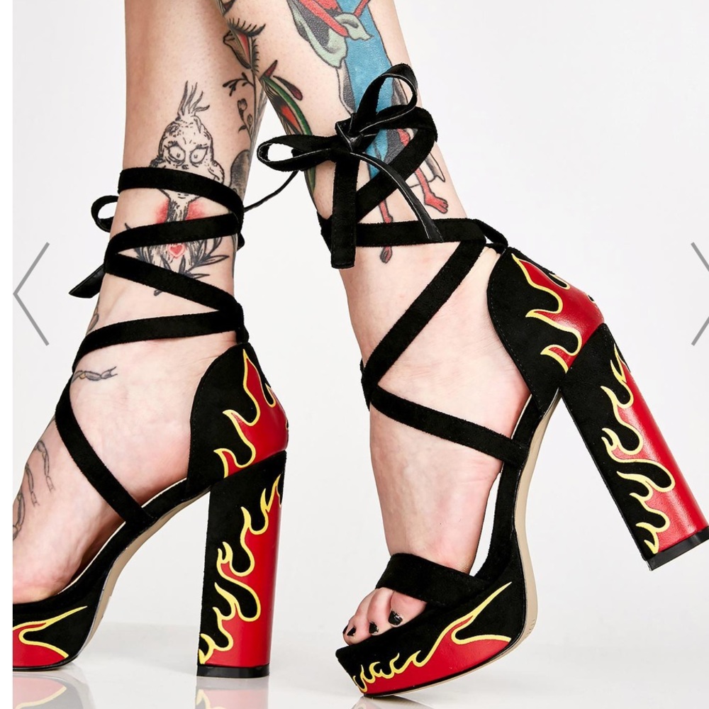 flame heels 🔥